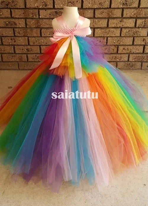 Новогоднее рождественское платье принцессы на день рождения для девочек