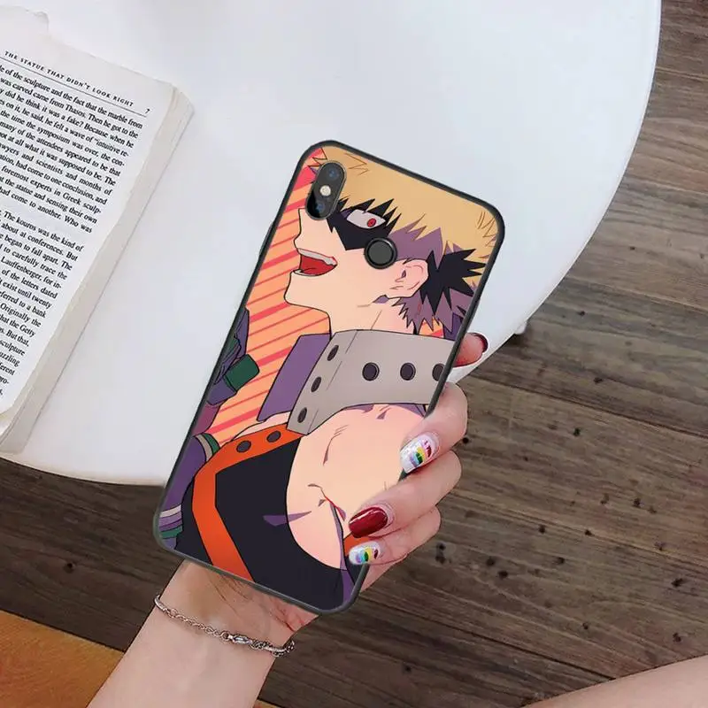 

Boku no Hero Academia Phone Case For Xiaomi Redmi note 7 8 9 t k30 max3 9 s 10 pro lite