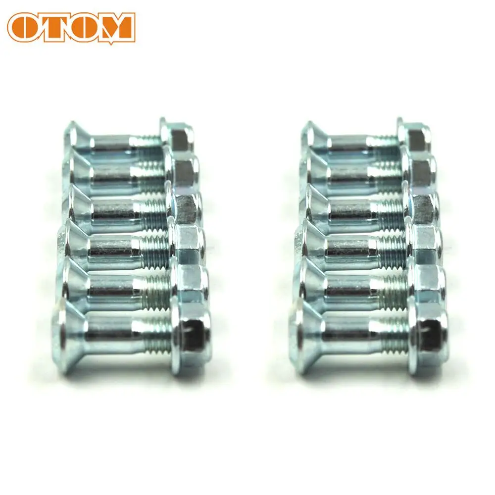 OTOM мотоциклетные 12 шт. звездочки заглушки болты винты аксессуары для кроссовых