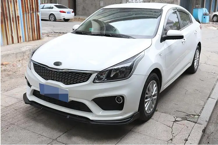 Для KIA K2 Задний Спойлер ABS задний передний бампер диффузор защитные бамперы для 2017