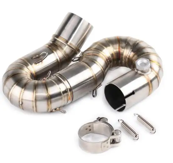 Мотоциклетный глушитель выхлопная труба Модифицированная Труба среднего звена