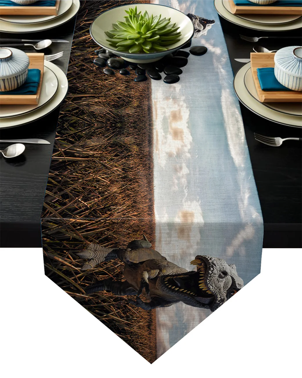 Картинка с динозавром задний фон настольная дорожка вечерние свадебные