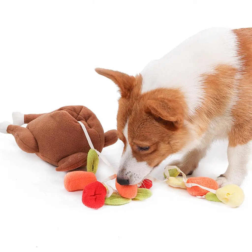 Пищалка для собак Обучающие игрушки медленная кормушка пищалка милая