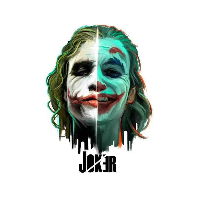 

43cm Cool Car Decals for The Joker Paint Funny Big Car Stickers and Decals DiY Vinyl Car Assessoires Waterproof Decor