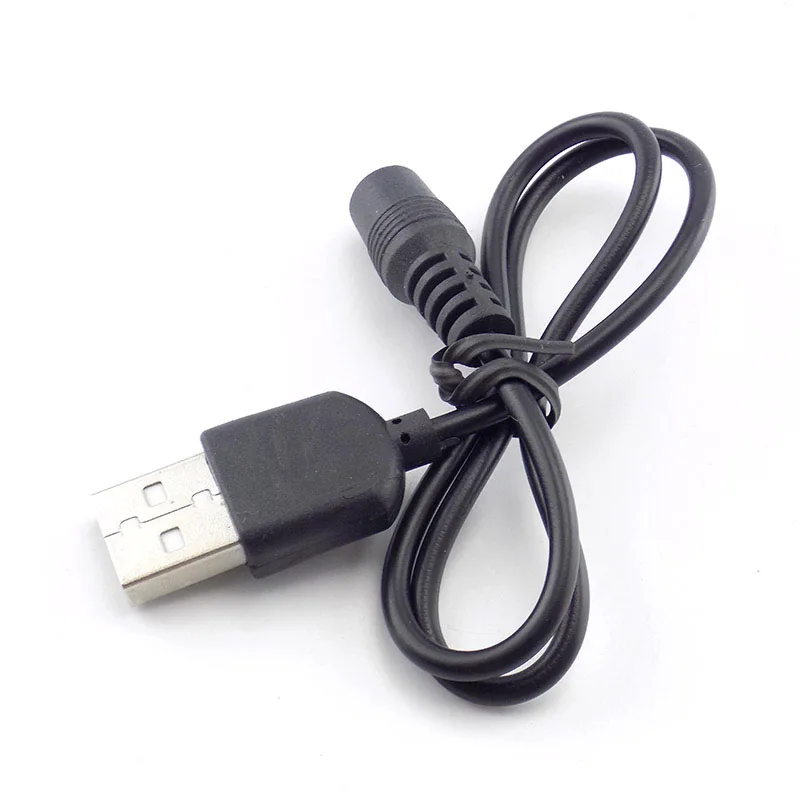 DC гнездовой разъем питания к USB A штекер 3,5 мм x 1,35 мм штекер удлинитель Кабель для бочонка Соединительный шнур питания USB 2,0 штекер