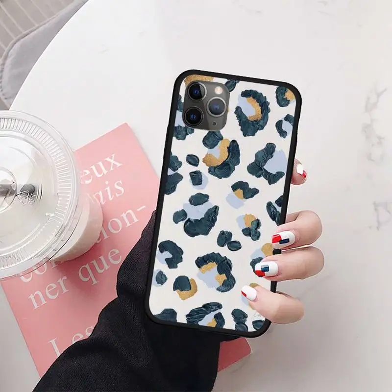 

Fashion Sexy Leopard Phone Case for iPhone 11 12 mini pro XS MAX 8 7 6 6S Plus X 5S SE 2020 XR