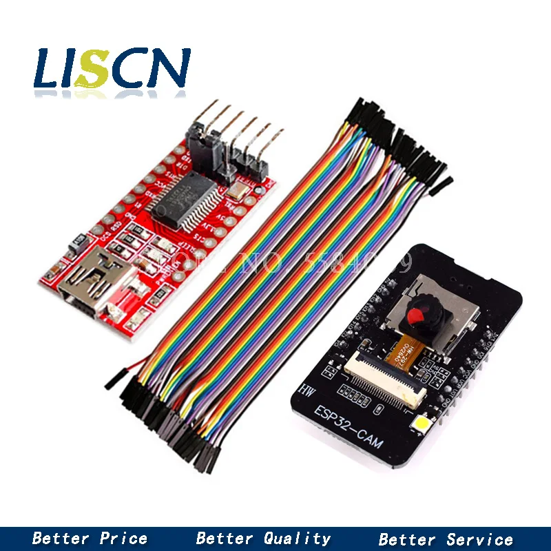 ESP32 CAM WiFi OV2640 модуль камеры Bluetooth макетная плата FT232RL USB в TTL последовательный
