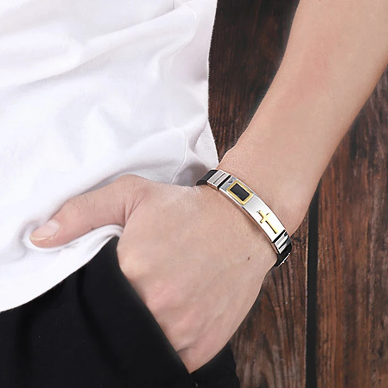 Женский и мужской браслет для часов дизайнерский из нержавеющей стали силикона