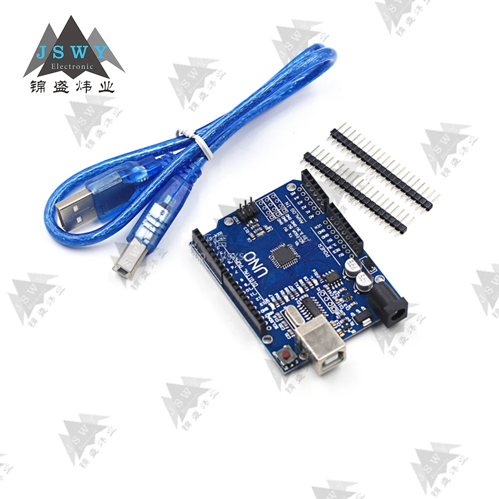 Arduino UNO R3 Starter Kit DIY MCU control programming board ATMEGA328P drive CH340G Use the for uno Free shipping | Электронные