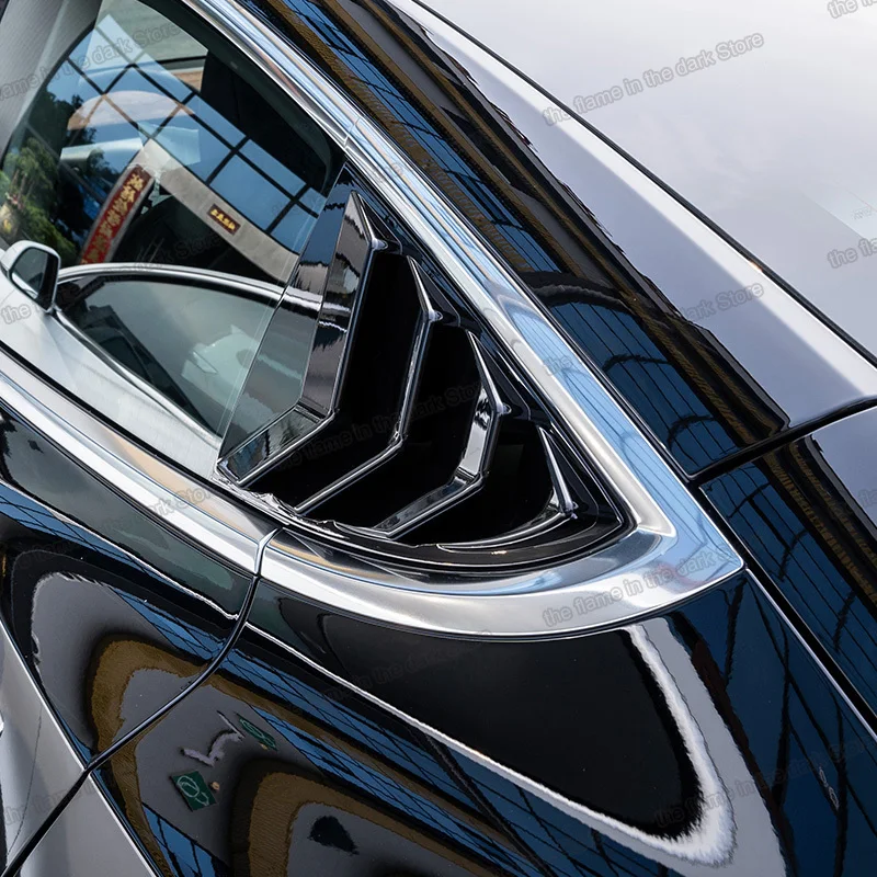 АБС-пластик из углеродного волокна для модели Tesla аксессуары обложки затвора