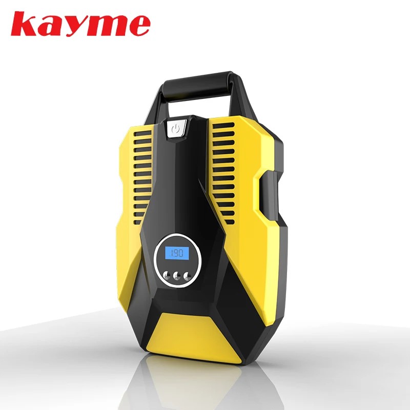 Kayme 150PSI надувной насос для автомобильных шин портативный автоматический