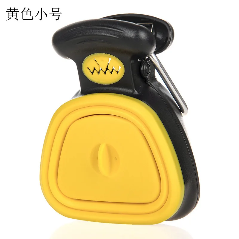 

2022 new style pet outing portable folding toilet picker, dog clip toilet supplies