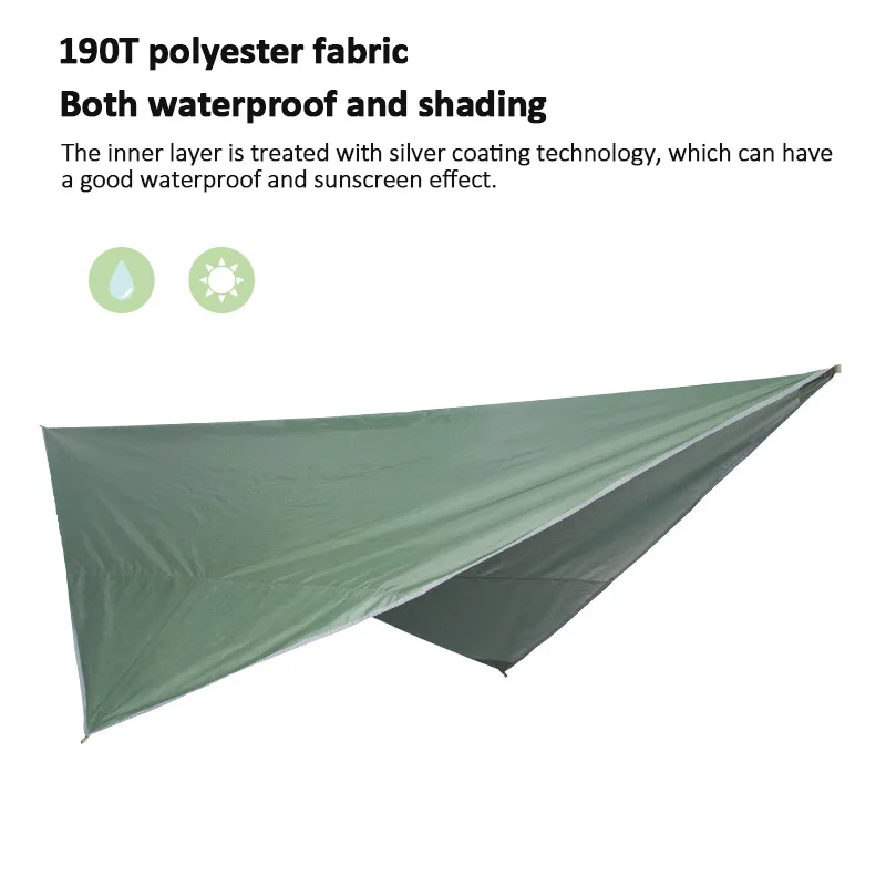 Палатка-гамак наружная с москитной сеткой и защитой от УФ-лучей | Мебель