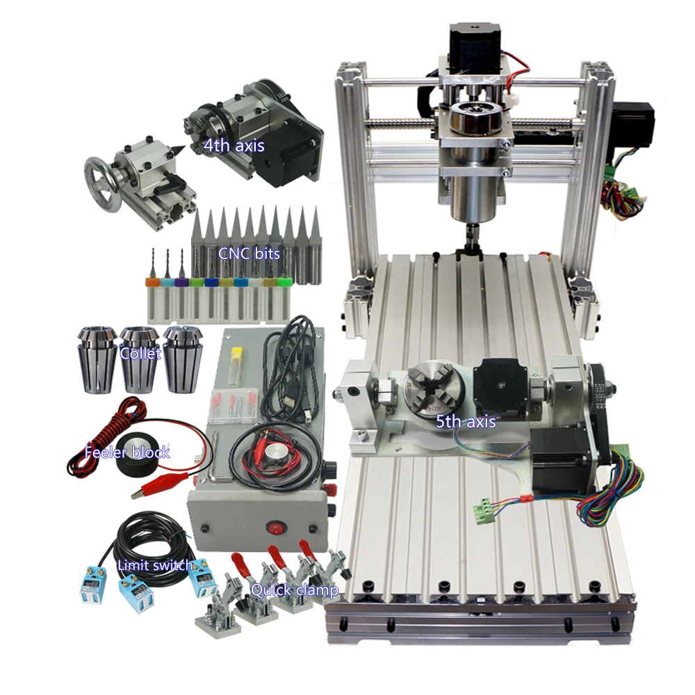 LY экономичный DIY CNC 3060 2060 деревообрабатывающий фрезерный гравер 400 Вт 3-5 осевой ЧПУ