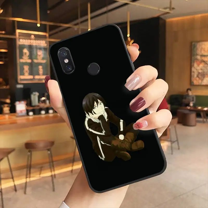 

Noragami Phone Case Black For Xiaomi 6X 8 8Lite 9T 10 10Lite Note 8 8T 9Pro 9Promax Cases