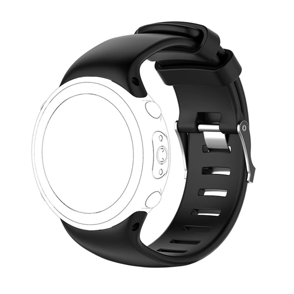 

Ремешок силиконовый для смарт-часов Suunto D4 D4i Novo Dive