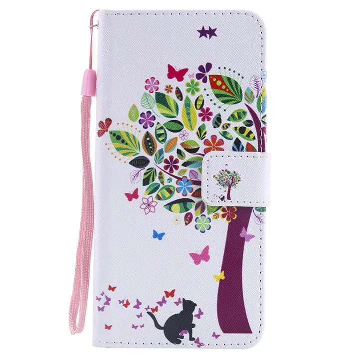 Cat Tree Флип кожаный чехол для Funda huawei mate 20X10 Pro P Smart Plus Nova 3 3i Enjoy 7S 9Plus P8 P9 Lite чехол-кошелек P06F - Цвет: Cat Tree