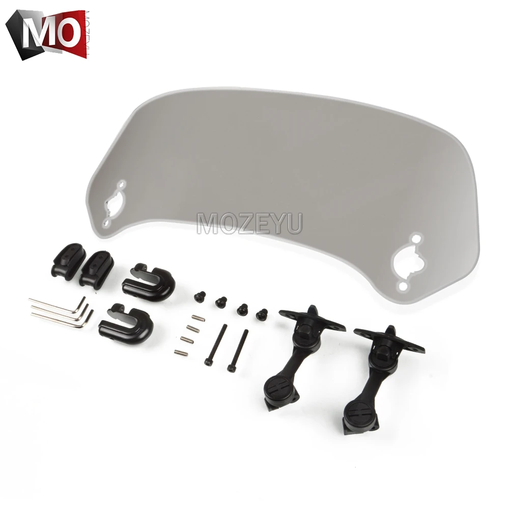 Удлинитель лобового стекла для мотоцикла спойлер ветровой экран дефлектор