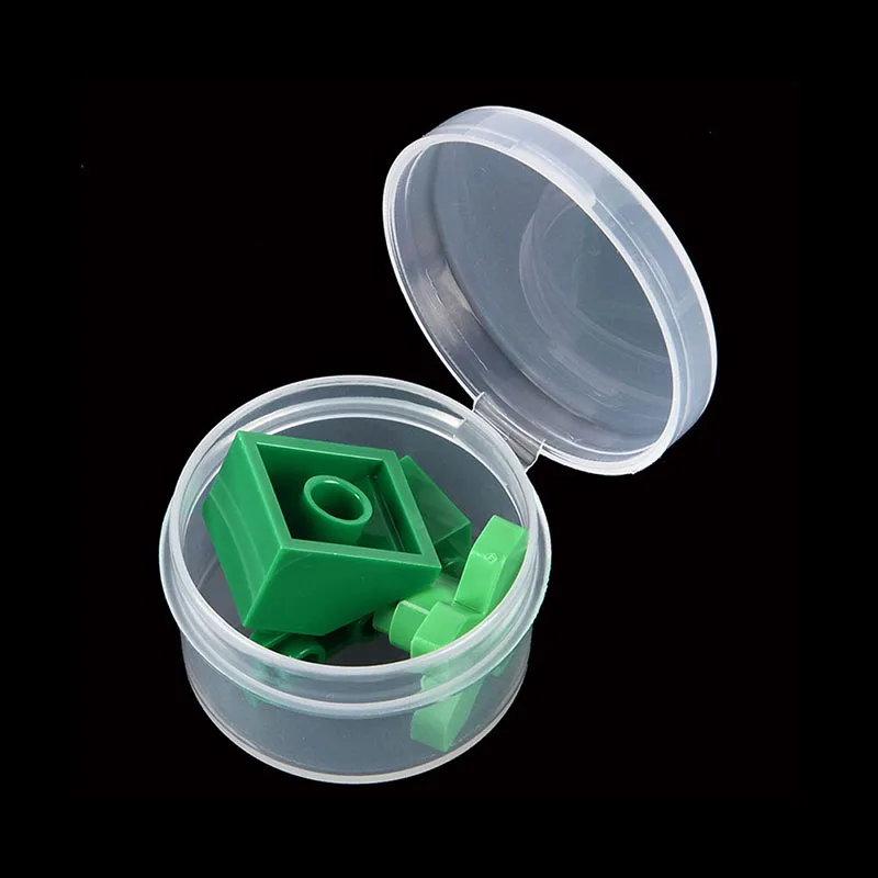 1 шт. Новинка 2019 лидер продаж круглая ПП пластиковая коробка прозрачная белая