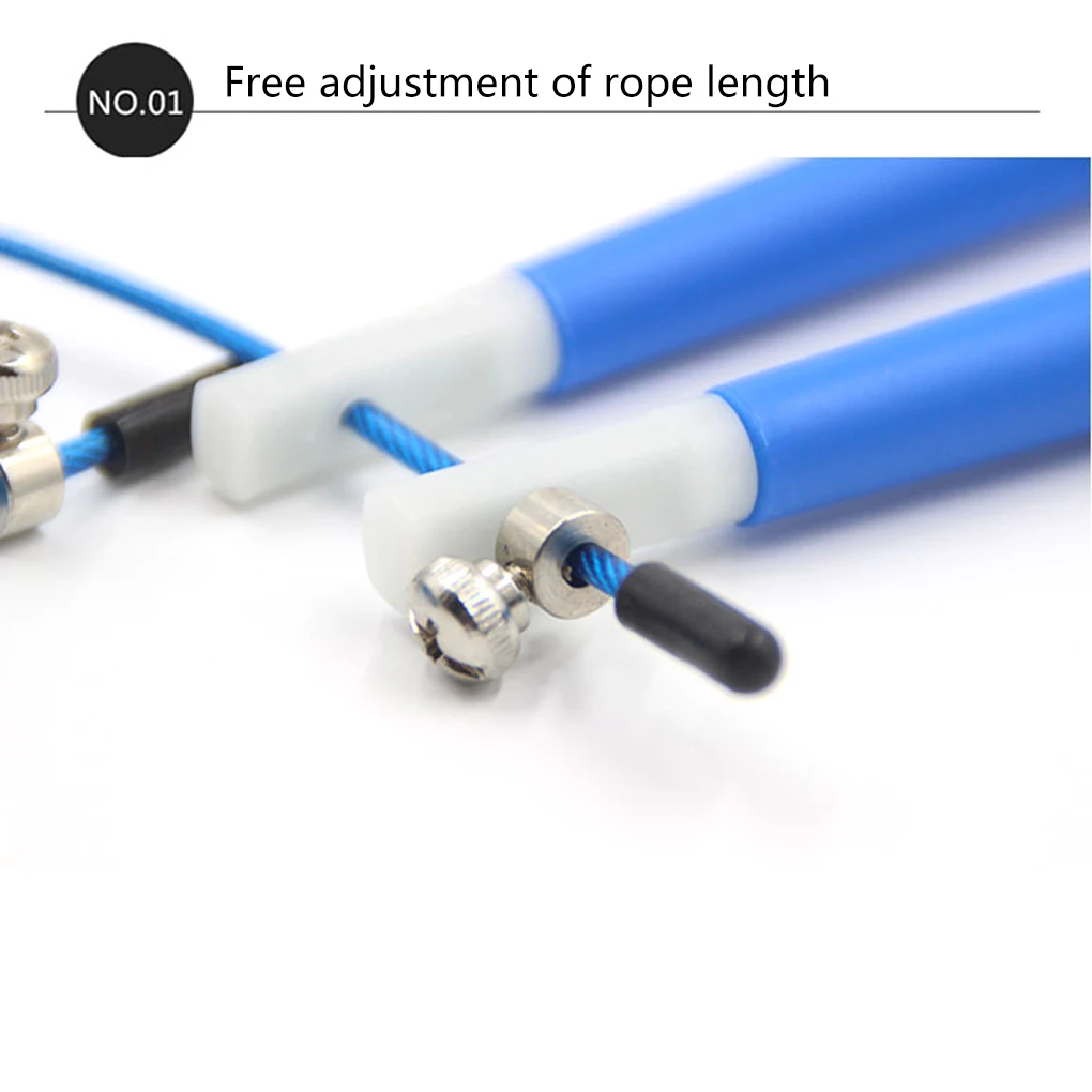 Тренировочная Скакалка 3 метра регулируемая Профессиональная скакалка