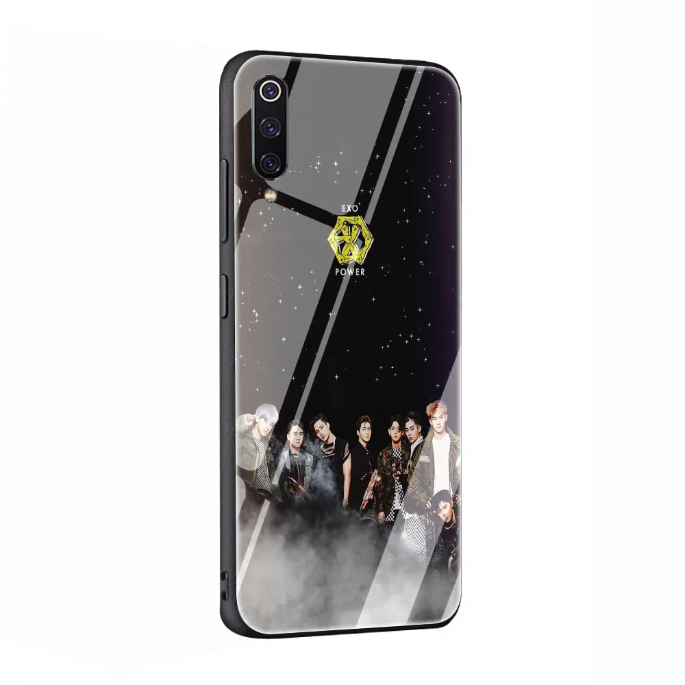 G12 EXO band k-pop kpop чехол из закаленного стекла для телефона Xiaomi mi 8 9 Red mi 4X 6A Note 5 6 7 Pro Pocophone F1 - Цвет: G12