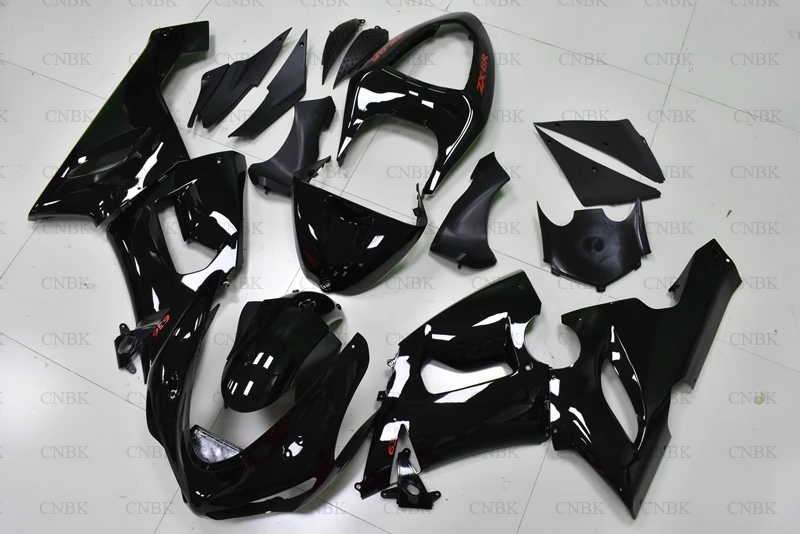 Обтекатель для мотоцикла Ninja черный обтекатель 2005 ZX6r 636 2006 г. В. мотоциклов моделей