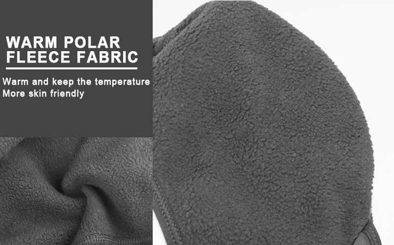 Winter Cycling Full Face Mask Fleece Thermal Bicycle Cap Windproof Anti-Dust Cycling Balaclava Skiing Skating Outdoor Hat