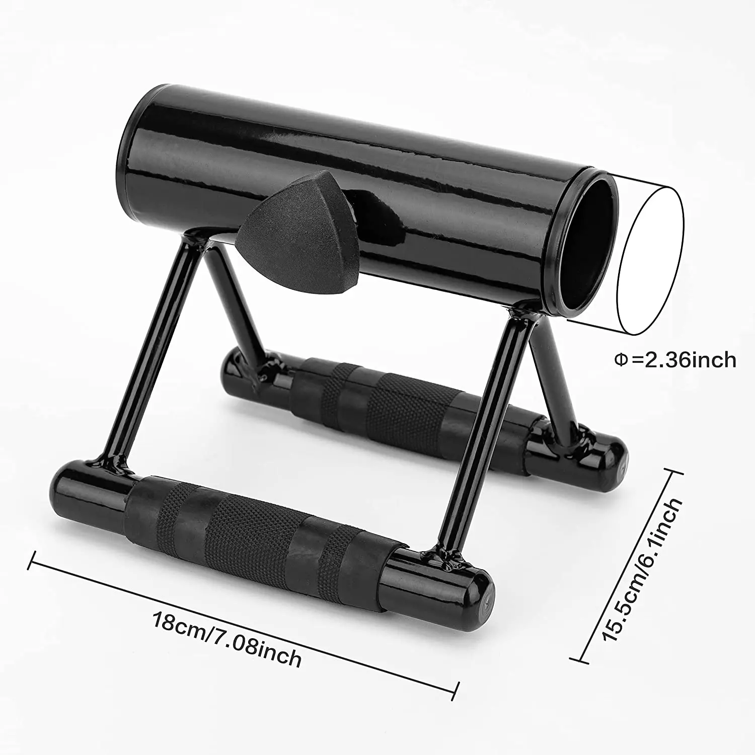 

Handle accessories Double D row handle Barbell double D grip with non-slip handle