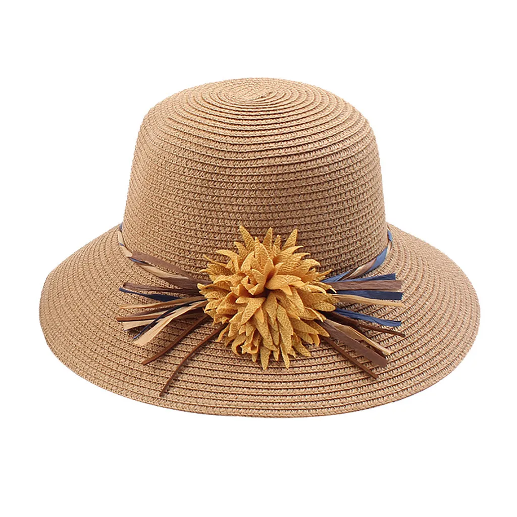 Лидер продаж Новые шапки для женщин летняя Складная модная однотонная шляпка с