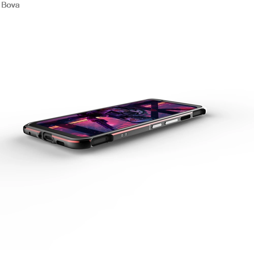 Чехол для Nubia Red Magic 3 Роскошный ультра тонкий алюминиевый бампер для zte Nubia Red Magic 3+ 2 пленки(1 передняя+ 1 задняя