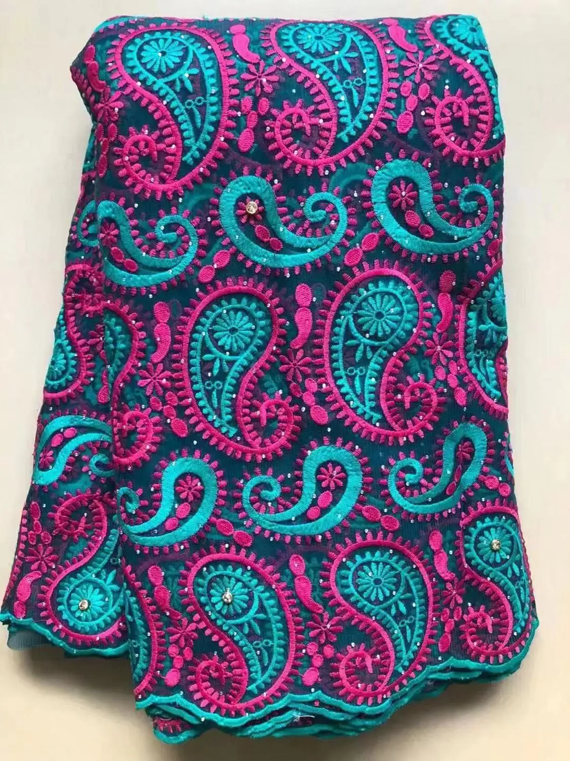 Новейший модный стиль вышивка французское Сетчатое кружево 5 ярдов Используется