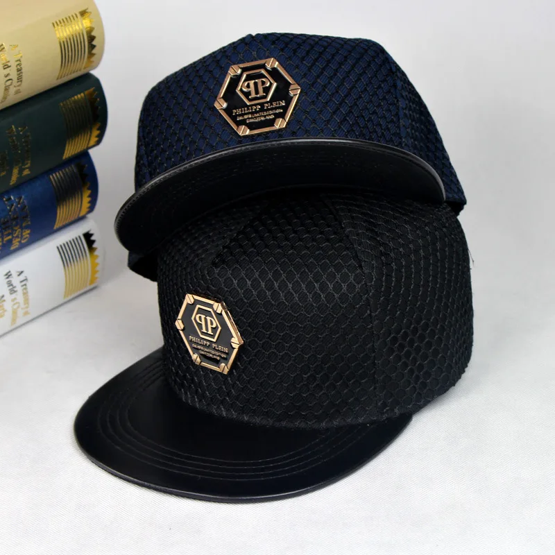 

Fashion Letters Metal Outdoor grid Baseball Cap Spring Summer Adjustable Hats for Men Women Caps Hats Q-qp P-Philipp Pleins