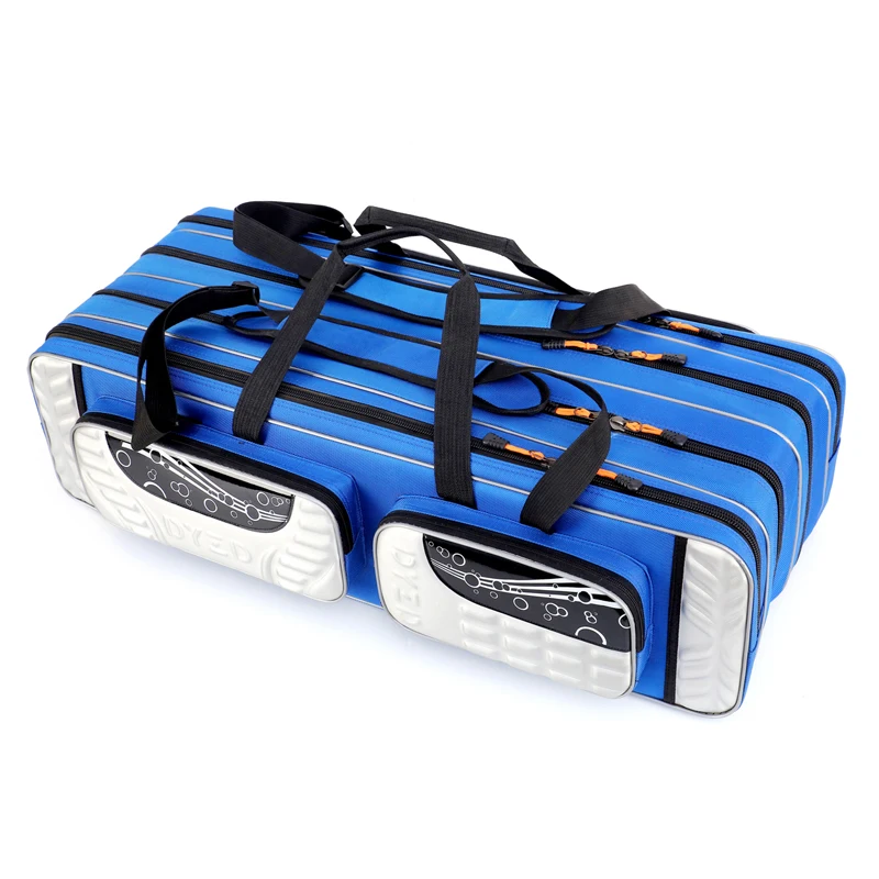 

2021 новая сумка для удочек многослойная Водонепроницаемая утолщенная сумка для хранения рыболовных снастей Легкая для переноски износосто...