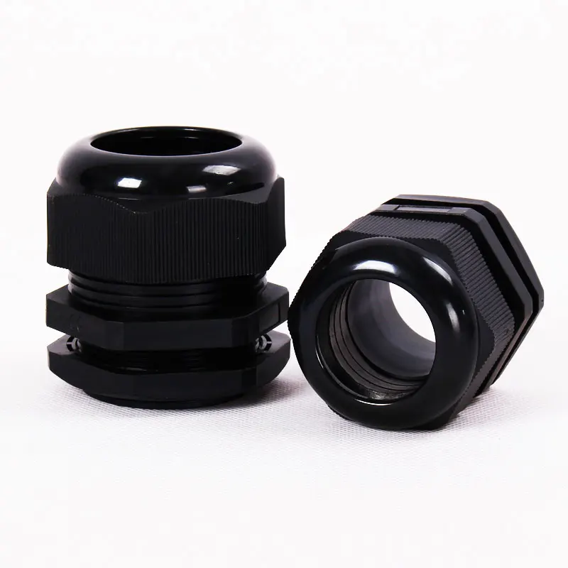 Черная кабельная втулка IP68 нейлоновый материал водонепроницаемый разъем PG7 PG9 PG11