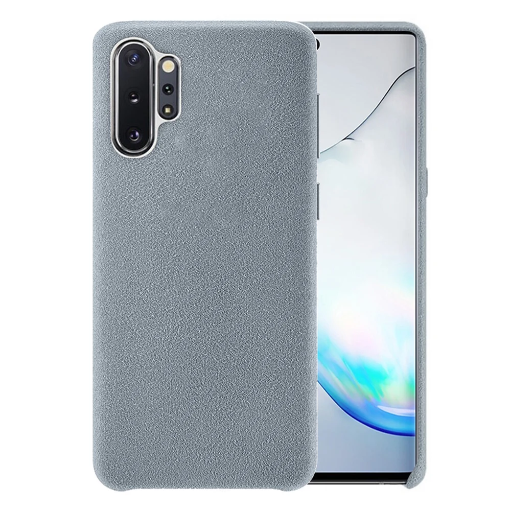 Для samsung Galaxy Note 10 Plus чехол из натуральной замши защитный чехол для samsung Note 10 9 S9 S10 Plus S10e чехол