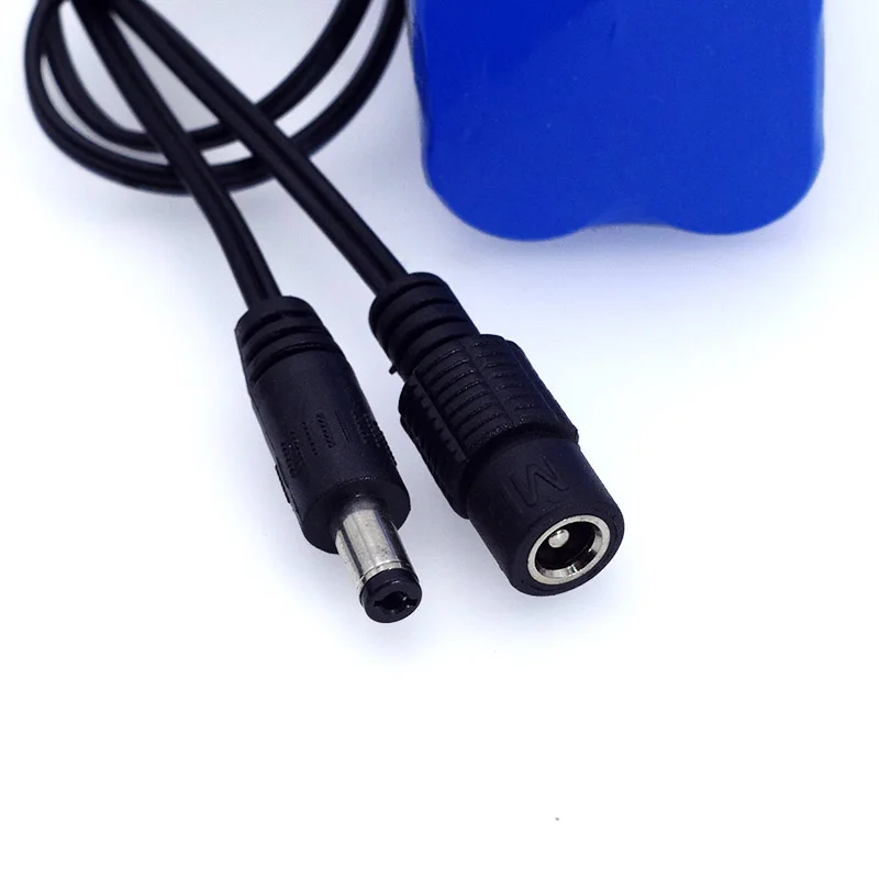 

VariCore Protect 7.4 V 6000mAh 8.4V 18650 Li-lon Battery bike lights Head lamp special battery pack DC 5.5*2.1MM + 1A Charger