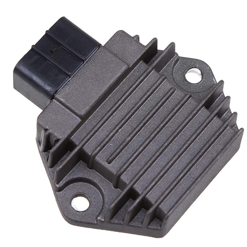 Черный Алюминиевый Регулятор выпрямителя напряжения мотоцикла для мотокросса