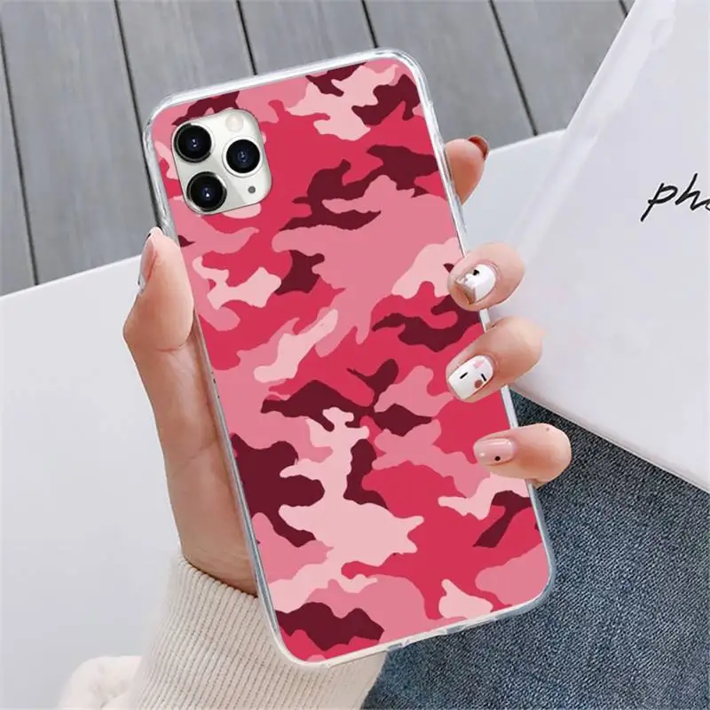 

Camouflage Pattern Camo military Army Phone Case For iphone 12 5 5s 5c se 6 6s 7 8 plus x xs xr 11 pro max mini