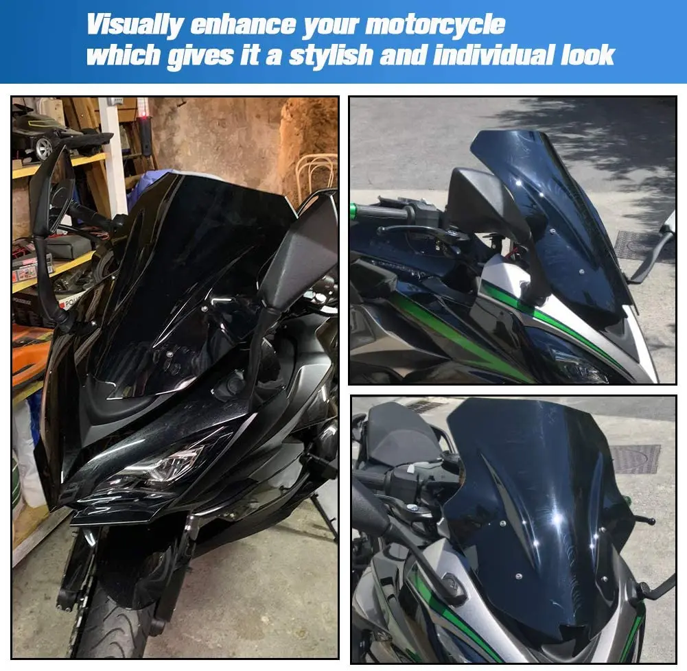 Ветровой дефлектор ветрового стекла Z1000SX для Kawasaki Ninja 1000 2017 18 2019 2020 2021 Z SX 1000SX