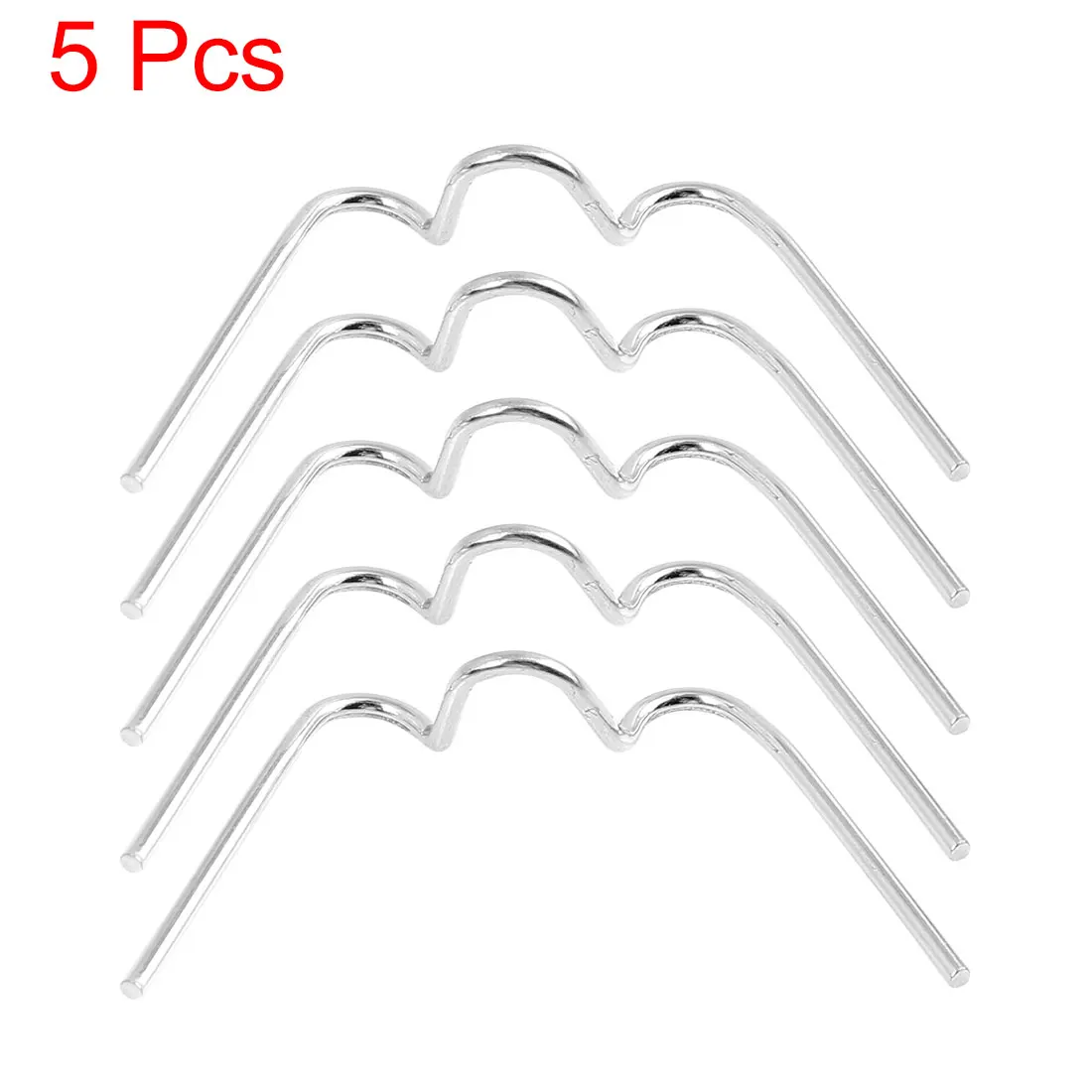 Motoforti Универсальная лампа для фар, пружинные зажимы, крепеж для мотоцикла, пружинный зажим для круглой фары, квадратная замена, 5 шт.