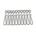 50 шт. подвесные рыболовные Вертлюги, бочонки, рыболовные соединители, морские аксессуары, коробка для рыболовных снастей на карпа, инструменты для нахлыста, крючок, кольцо, приманка