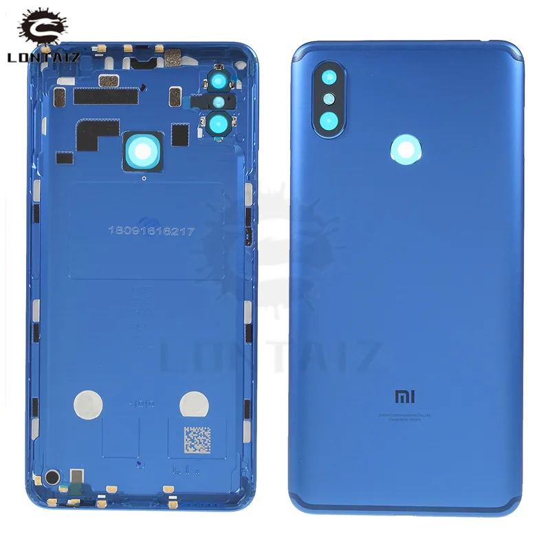 Задняя крышка аккумуляторного отсека для Xiaomi Mi Max 3 стеклянный корпус