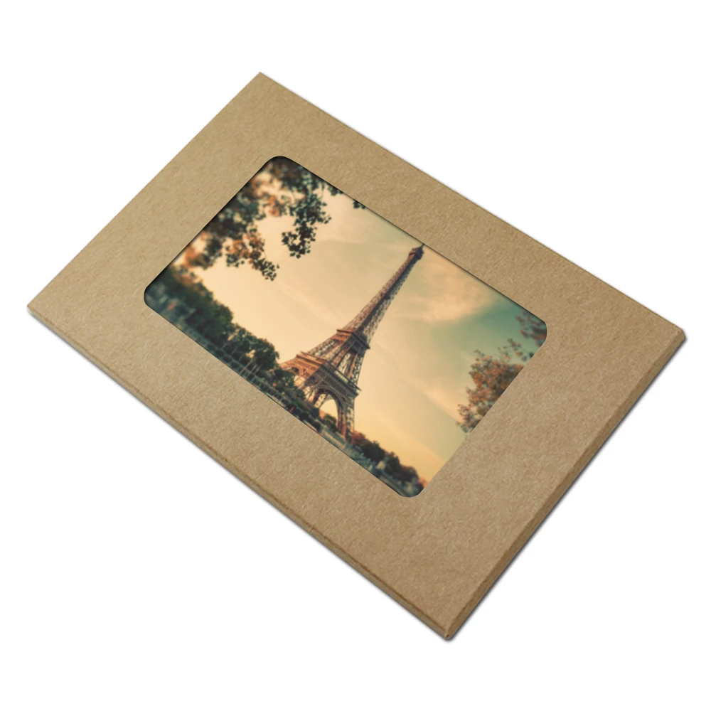 Упаковочная коробка для открыток из крафтовой бумаги 20 шт. | Дом и сад