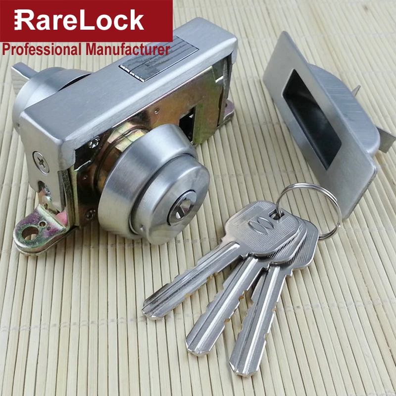 Rarelock дверной замок из нержавеющей стали Ручка для домашнего офиса балкон отель дверь безопасности оборудования JA4 aa