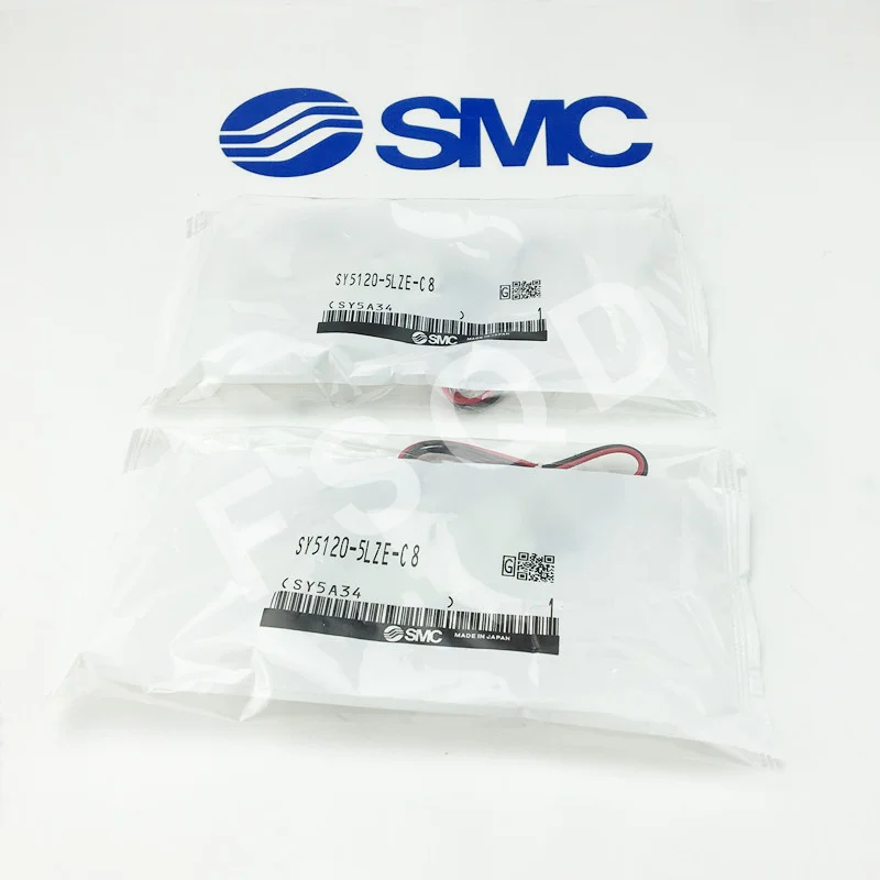 SY5120-5LZE-01 SY5120-6LZE-01 SY5120-5LZE-C8 SY5120-5LZE-C6 SMC Пневматический 5 порт клапан электромагнитный тела Порты и разъёмы ed одну единицу