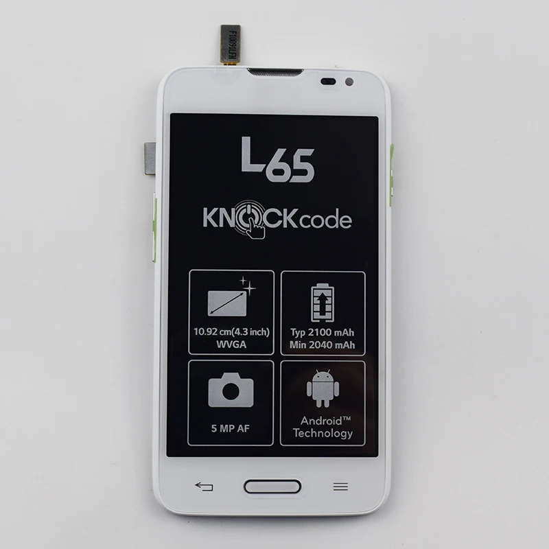 ЖК-дисплей 4 3 дюйма для LG L65 D280 D280N экран панель модуль + сенсорный дигитайзер