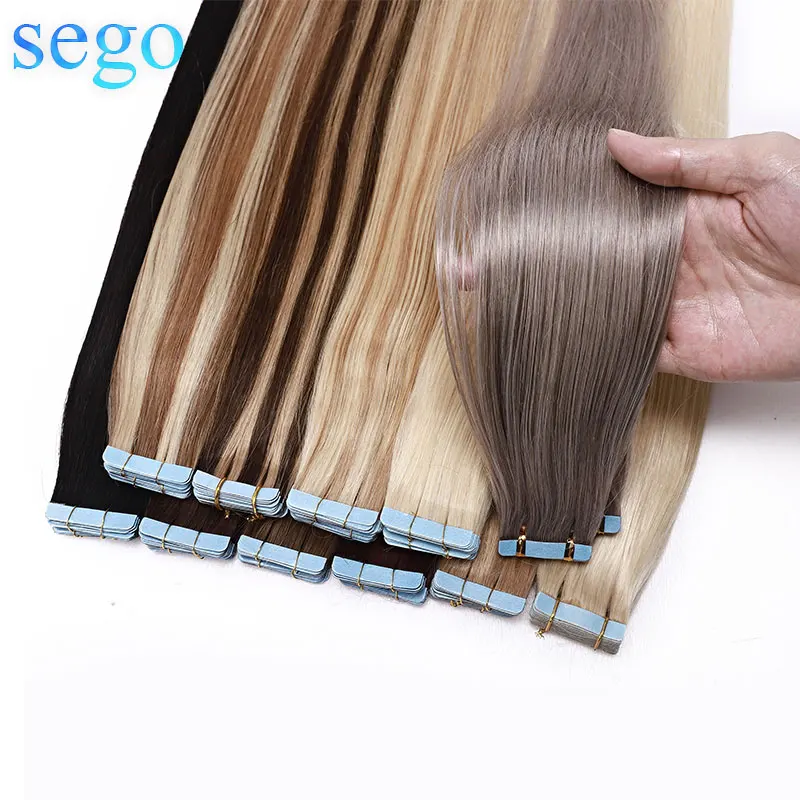SEGO 14 &quot 24&quot 3 г/шт. 20 шт. человеческие волосы на ленте для наращивания не Реми