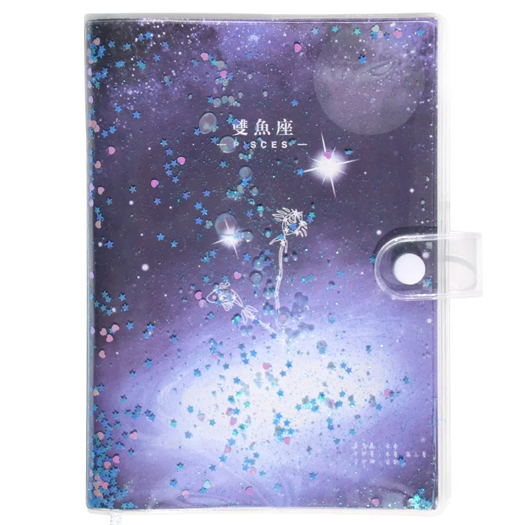 Блокнот А5 в креативных цветных страницах дневник с сыпучим песком и знаками