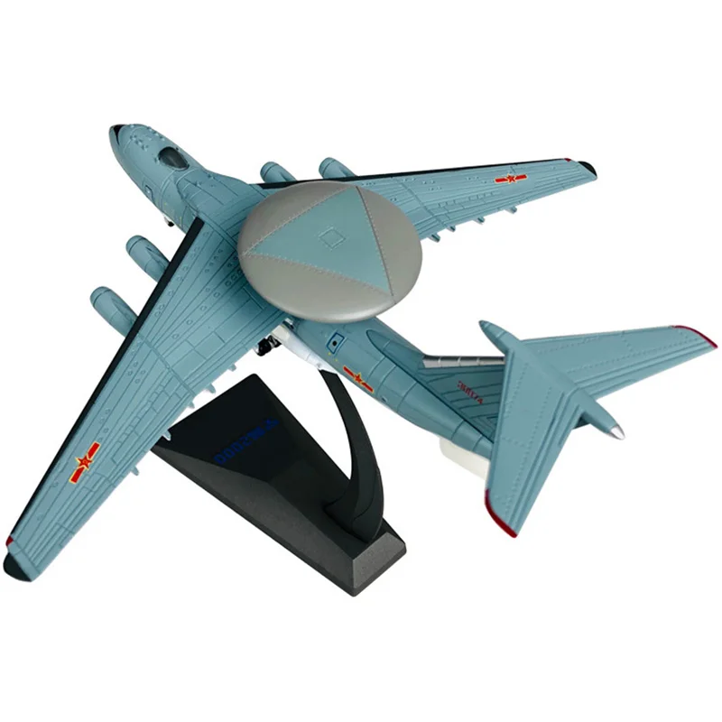

1/240 Scale Alloy Aircraft Air Early Warning KongJing 2000 AEW KJ 2000 Plane Model Children Gift for Collection Desk Decoration