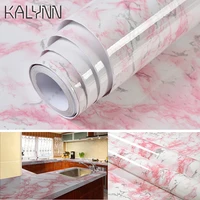 whitepink marble self adhesive wallpaper for panel table drawer shelf wall sticker contact pape vinyl decorate contact paper 5m